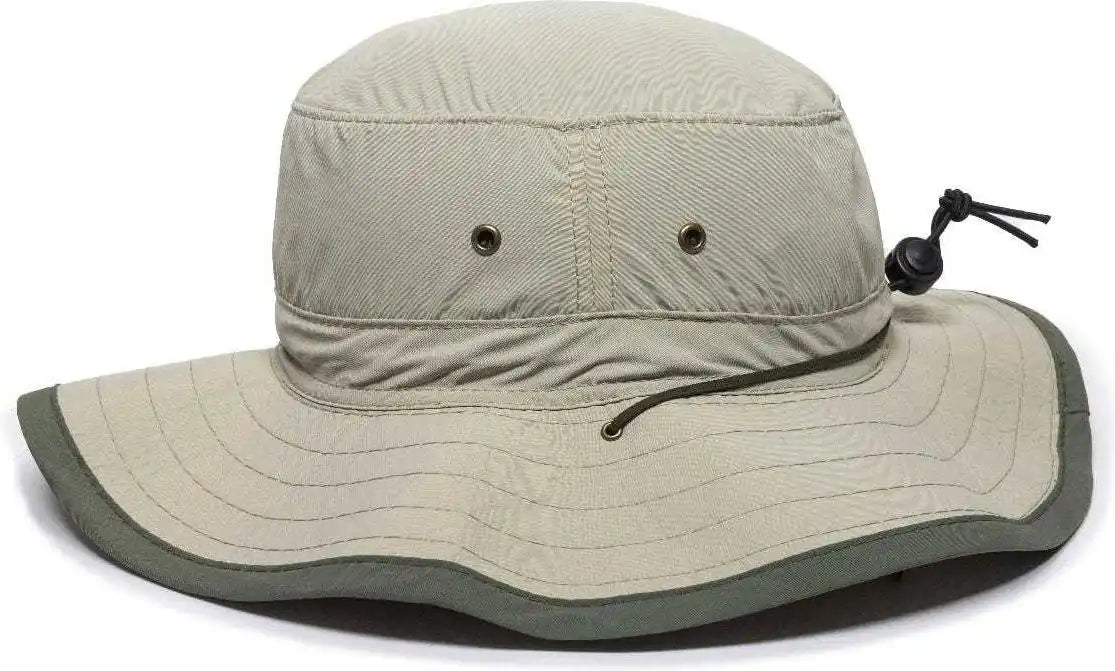 Oc Sports Bh-600 Boonie Hat - Khaki - 6 7/8’’ - 7 1/2’’