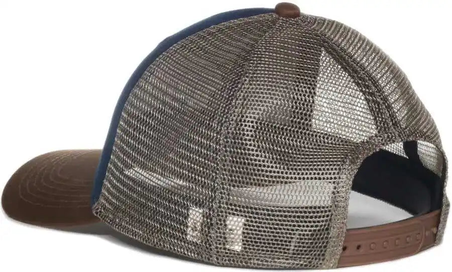Oc Sports Bison01 Slight Pre-curved Cap - Navy Khaki - 6 7/8’’ - 7 1/2’’