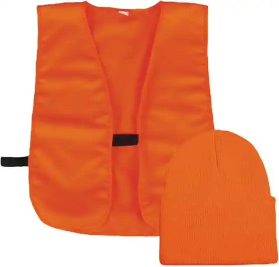 Oc Sports Blzkvst Beanie with Cuff Easily Visible Safety Vest - Blaze - Adult Osfm