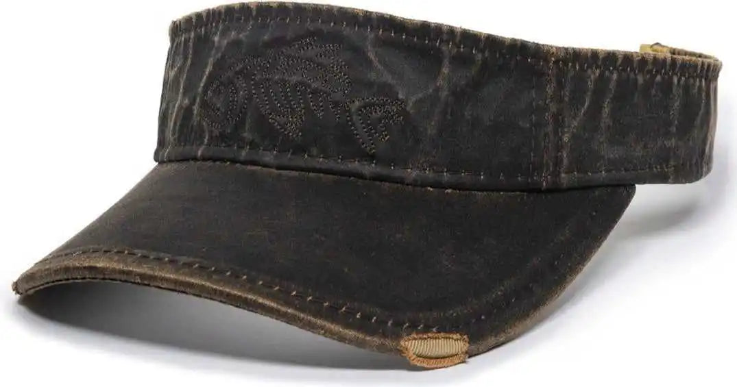 Oc Sports Bon-009 Visor - Dark Brown - 6 7/8’’ - 7 1/2’’