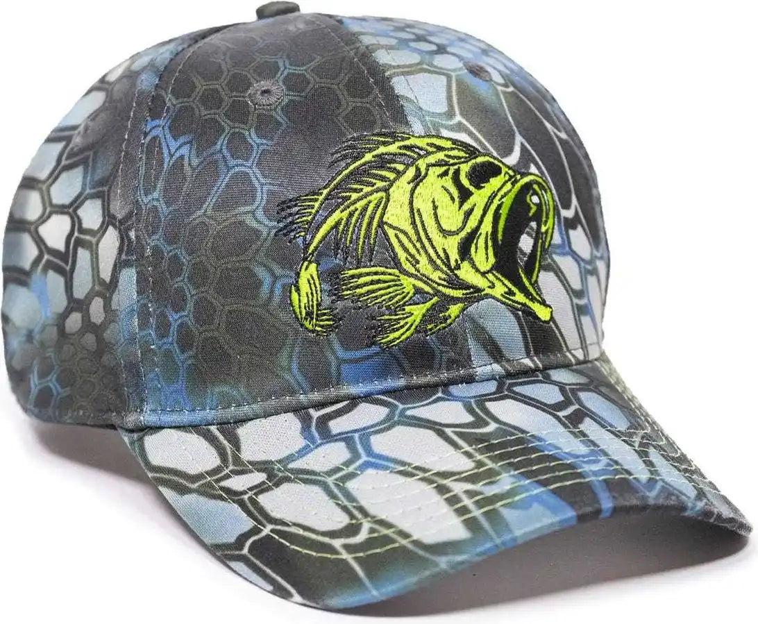Oc Sports Bon 020 Fishing Adjustable Cap Kryptek Neptune / 6 7/8’’ 7 1/2’’