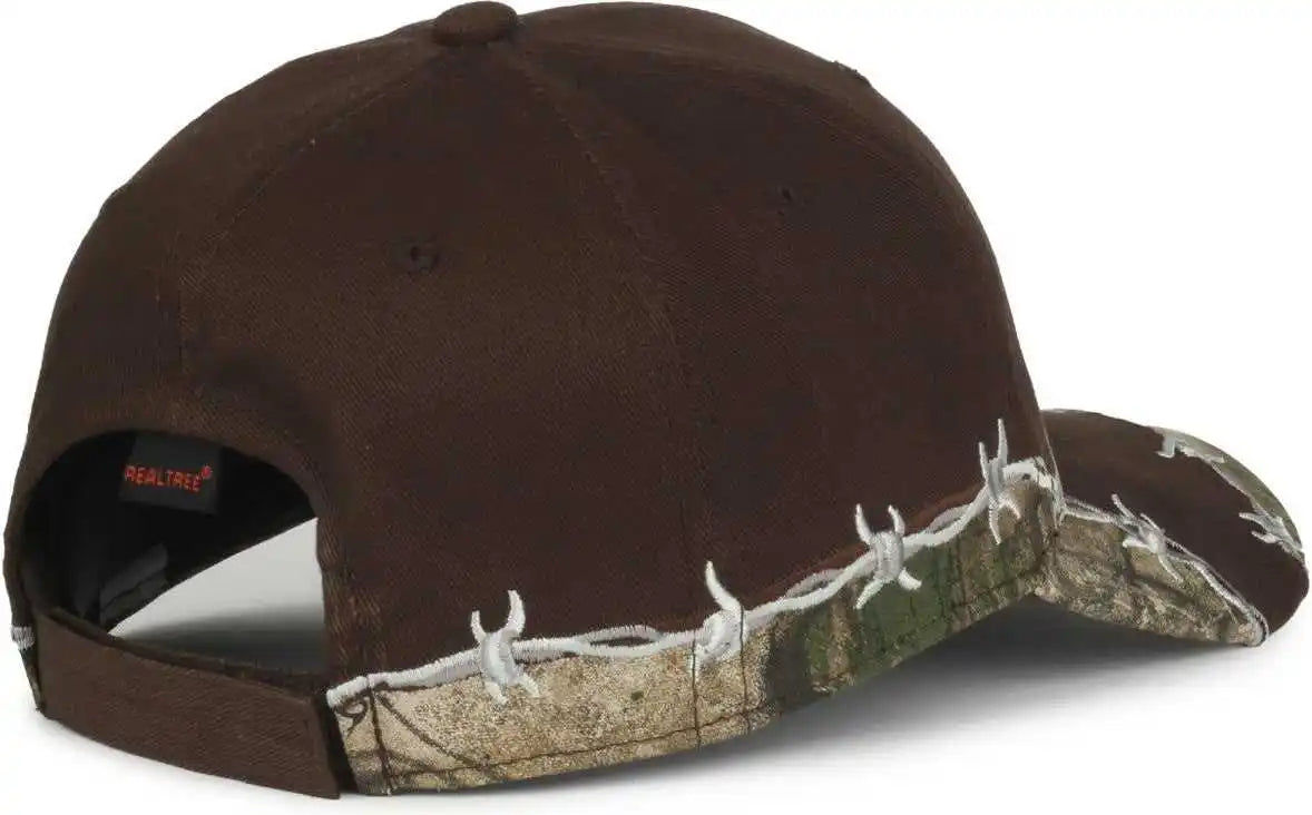 Oc Sports Brb 605 Adjustable Cap Brown Realtree Apx / Osfm