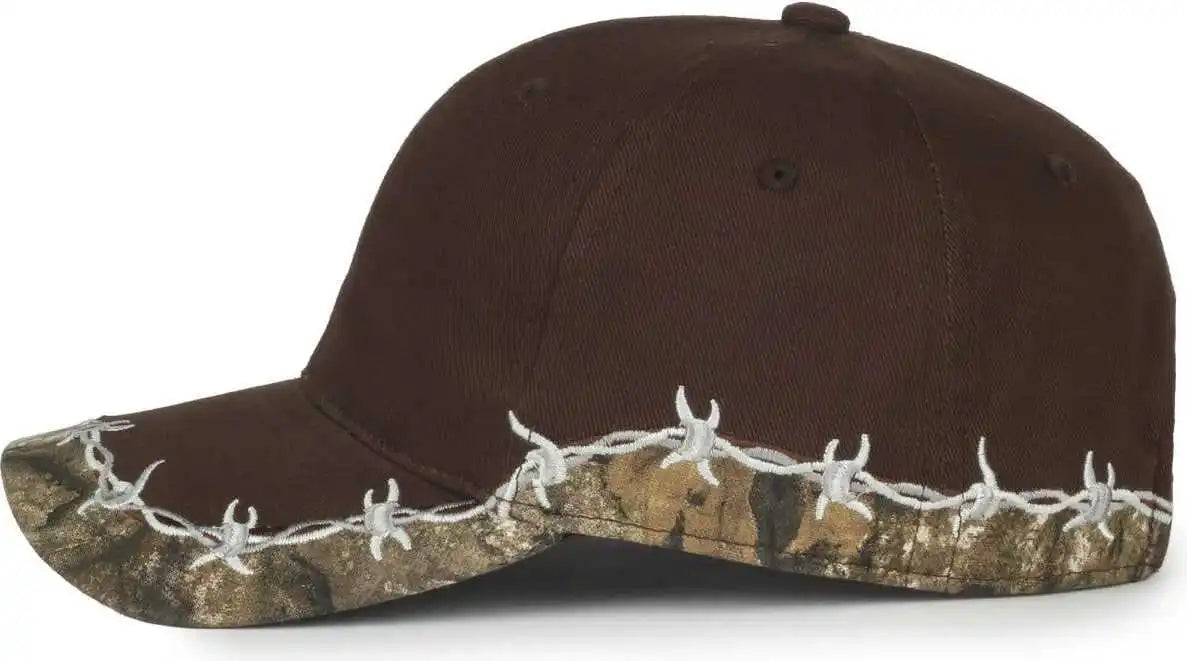 Oc Sports Brb 605 Adjustable Cap Brown Realtree Apx / Osfm