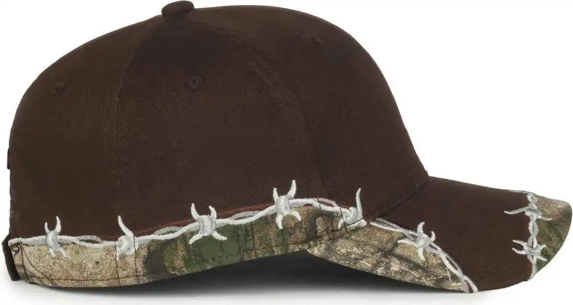 Oc Sports Brb 605 Adjustable Cap Brown Realtree Apx / Osfm