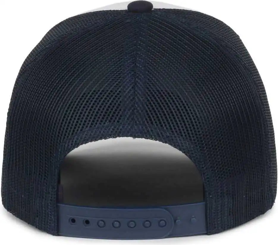 Oc Sports Buzz01 Fisherman Cap - White Navy - 6 7/8’’ - 7 1/2’’