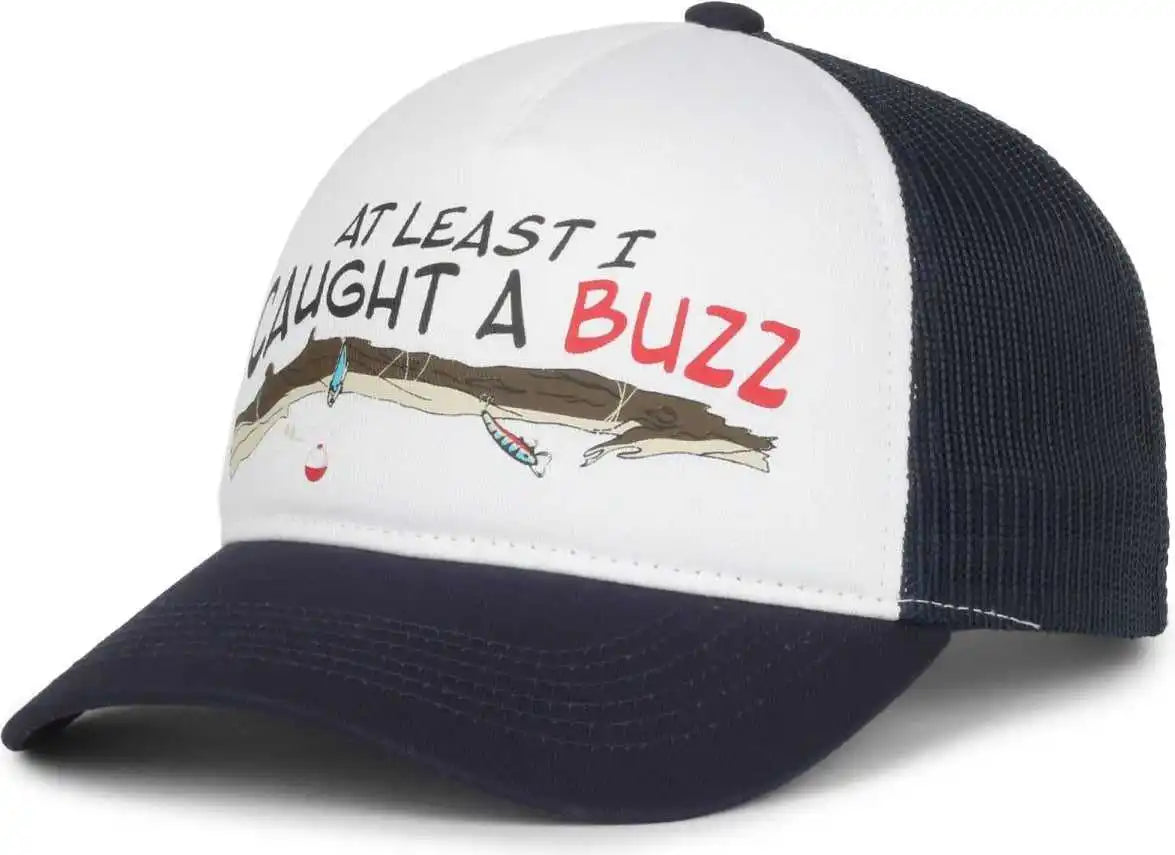 Oc Sports Buzz01 Fisherman Cap - White Navy - 6 7/8’’ - 7 1/2’’