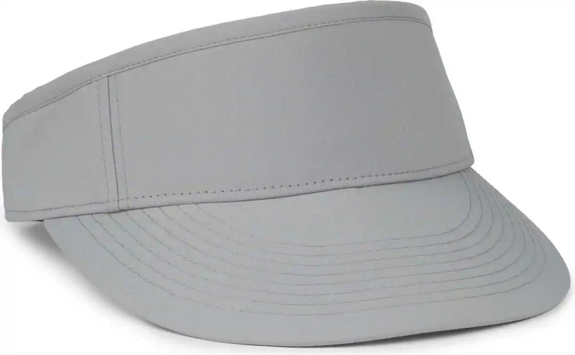 Oc Sports Bwv-100 High Crown Visor - Light Gray - Osfm