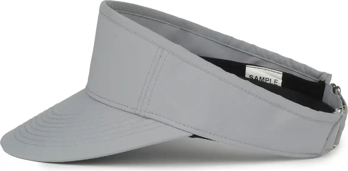 Oc Sports Bwv-100 High Crown Visor - Light Gray - Osfm