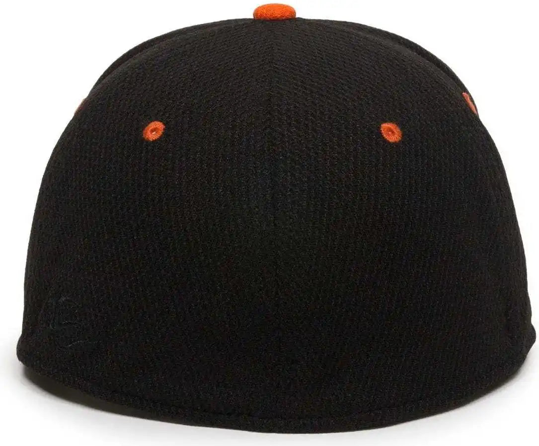 Oc Sports Cage25 Flexible Fitting Cap - Black Orange