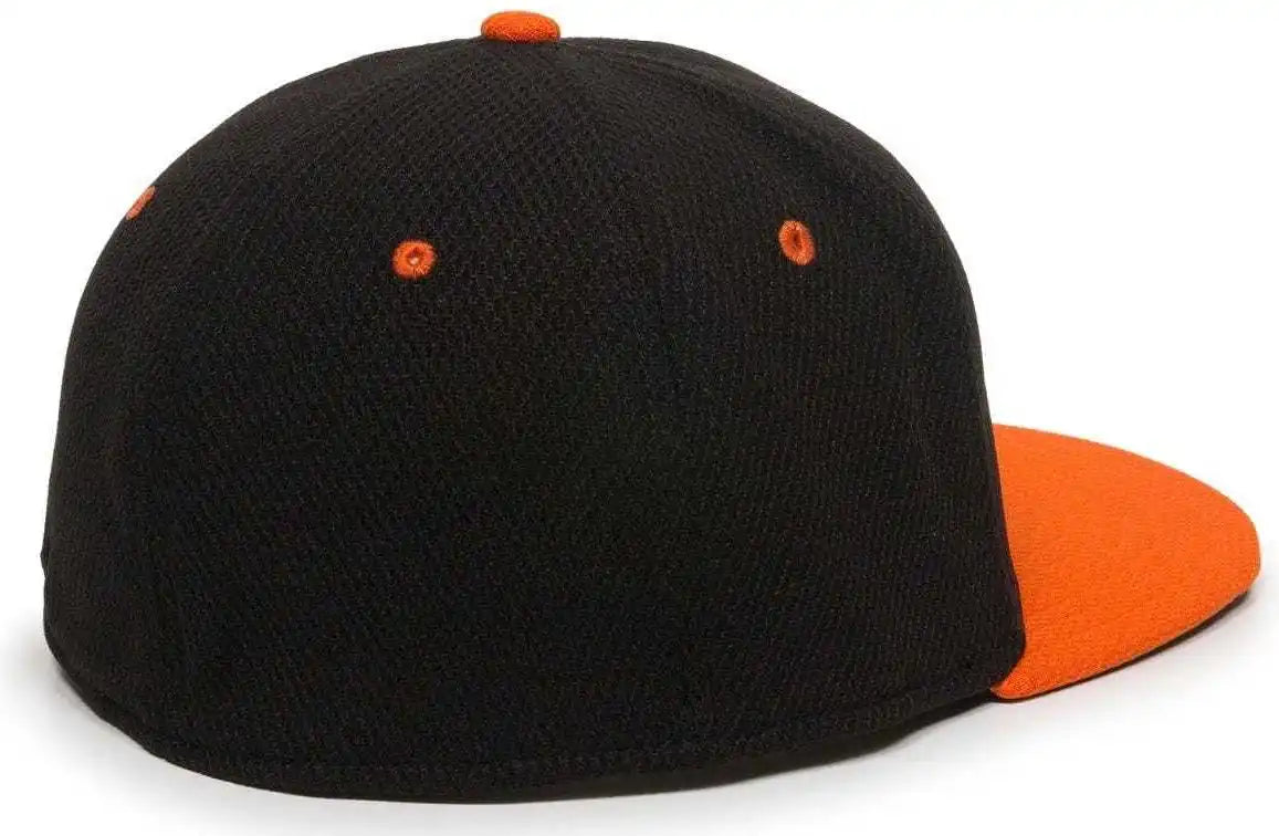 Oc Sports Cage25 Flexible Fitting Cap - Black Orange