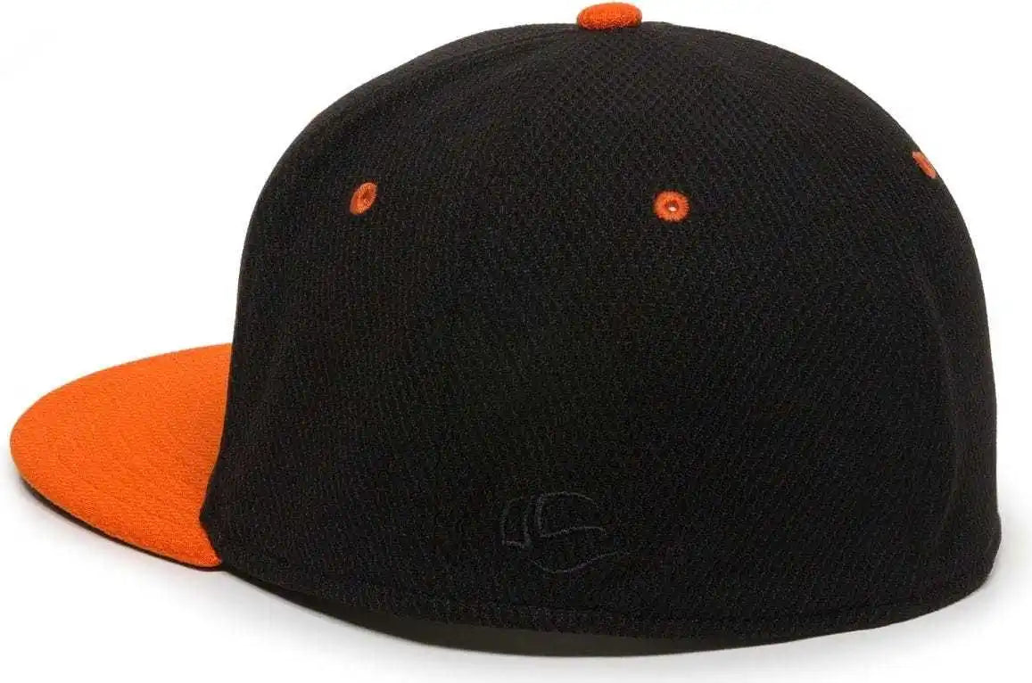 Oc Sports Cage25 Flexible Fitting Cap - Black Orange