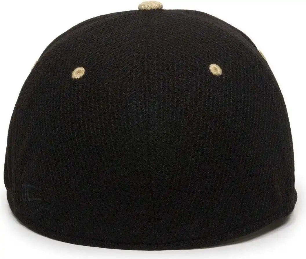 Oc Sports Cage25 Flexible Fitting Cap - Black Vegas Gold