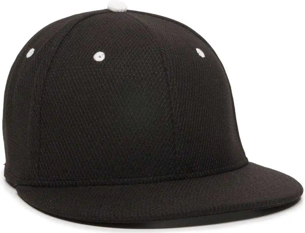Oc Sports Cage25 Flexible Fitting Cap - Black White - 6 3/8’’ - 3/4’’