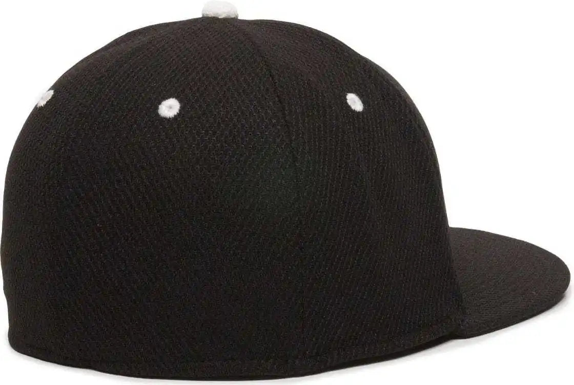 Oc Sports Cage25 Flexible Fitting Cap - Black White