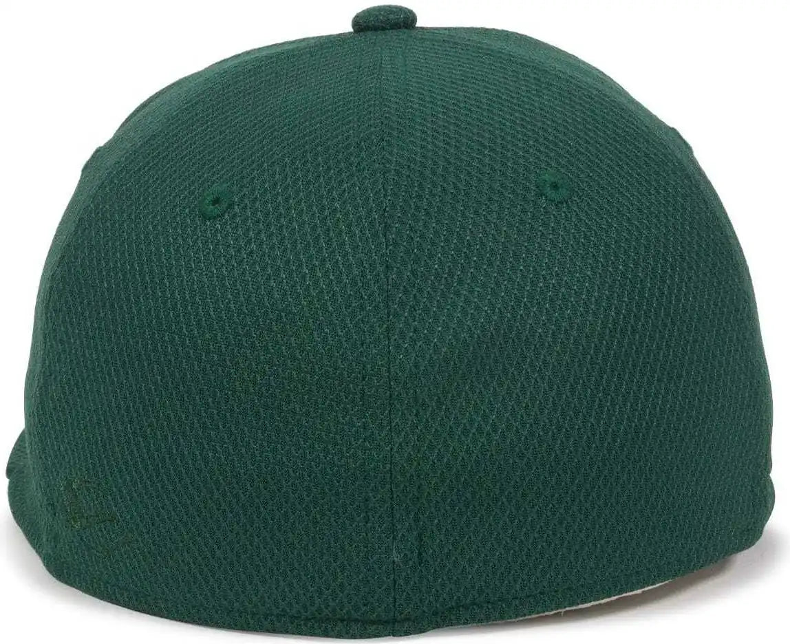 Oc Sports Cage25 Flexible Fitting Cap - Dark Green