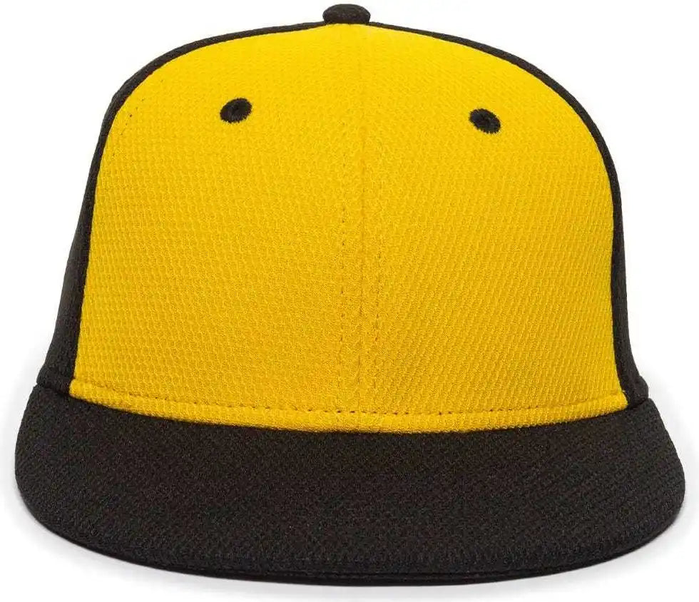 Oc Sports Cage25 Flexible Fitting Cap - Gold Black