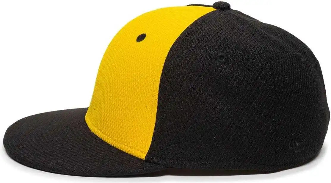 Oc Sports Cage25 Flexible Fitting Cap - Gold Black
