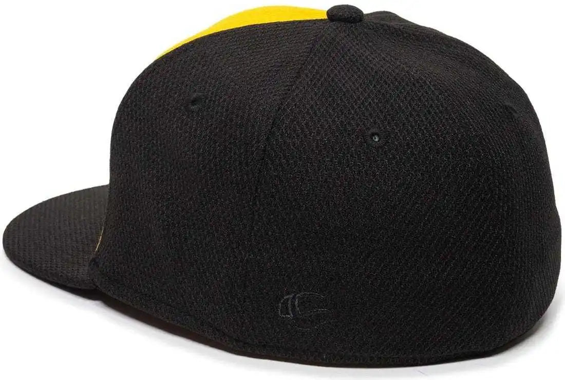 Oc Sports Cage25 Flexible Fitting Cap - Gold Black