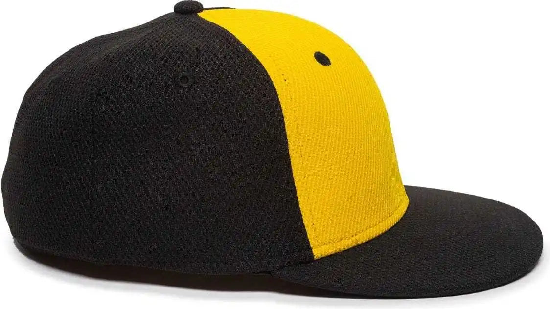 Oc Sports Cage25 Flexible Fitting Cap - Gold Black
