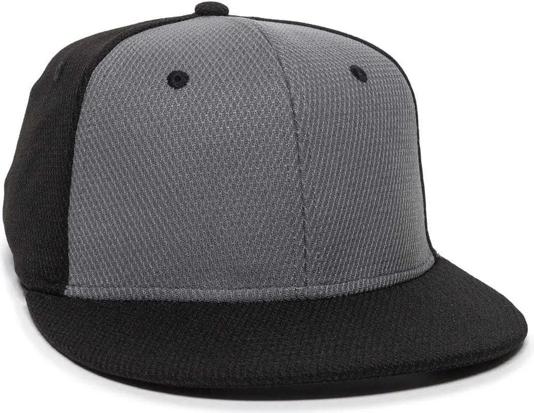 Oc Sports Cage25 Flexible Fitting Cap - Graphite Black