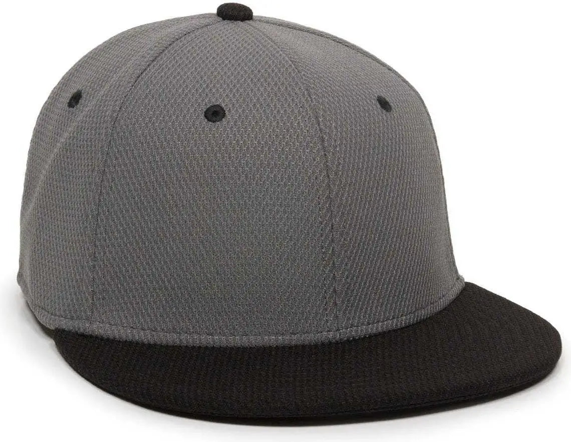 Oc Sports Cage25 Flexible Fitting Cap - Graphite Black