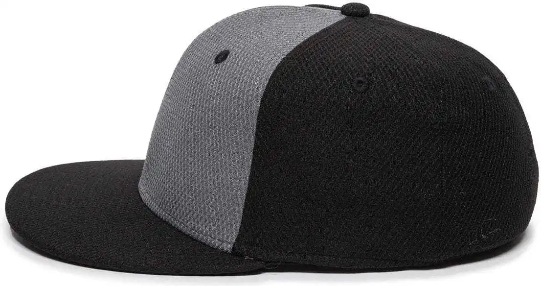Oc Sports Cage25 Flexible Fitting Cap - Graphite Black