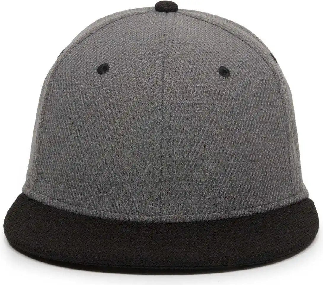 Oc Sports Cage25 Flexible Fitting Cap - Graphite Black