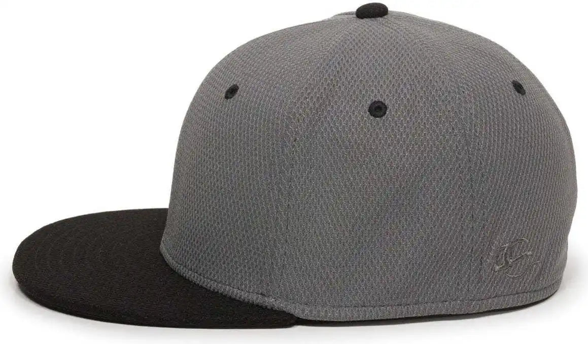 Oc Sports Cage25 Flexible Fitting Cap - Graphite Black