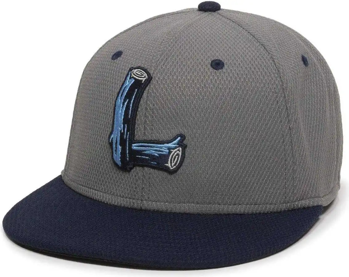 Oc Sports Cage25 Flexible Fitting Cap - Graphite Navy