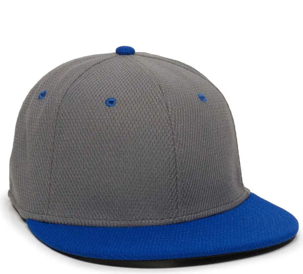 Oc Sports Cage25 Flexible Fitting Cap - Graphite Royal - Dark Gray / 6 3/8’’ - 3/4’’