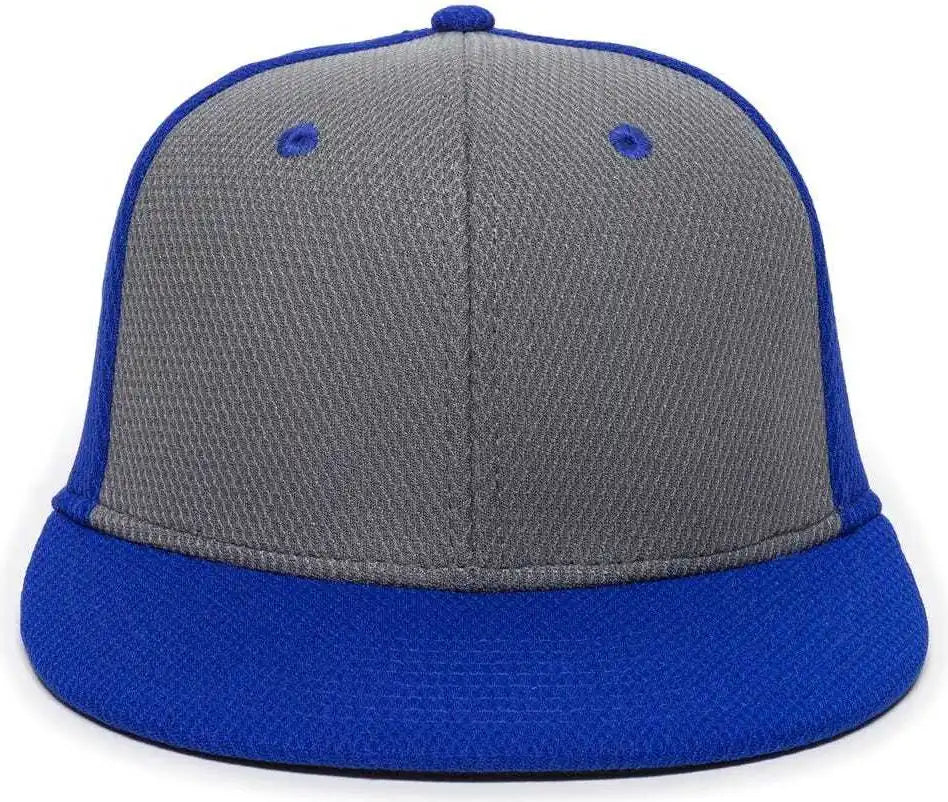 Oc Sports Cage25 Flexible Fitting Cap - Graphite Royal