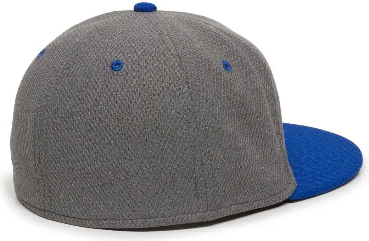 Oc Sports Cage25 Flexible Fitting Cap - Graphite Royal