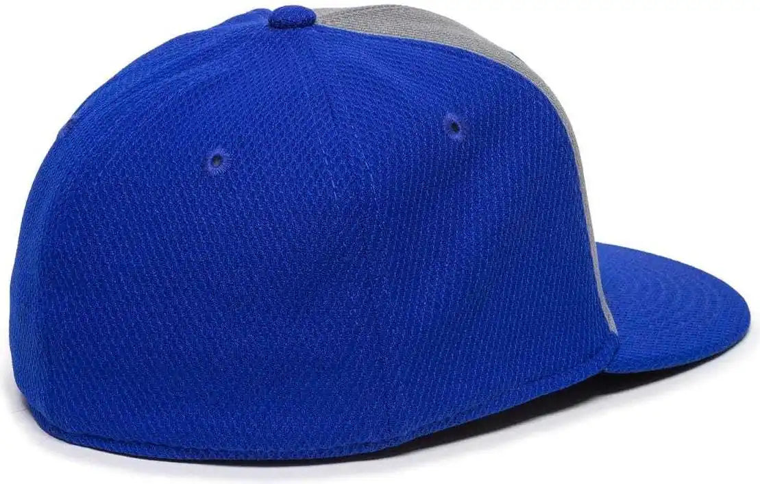 Oc Sports Cage25 Flexible Fitting Cap - Graphite Royal