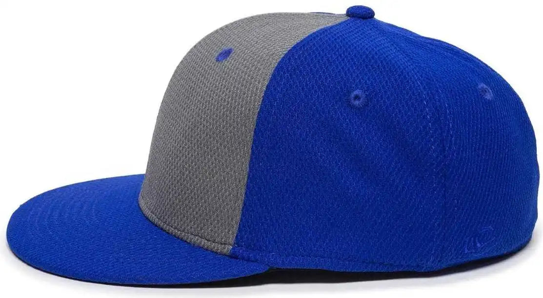 Oc Sports Cage25 Flexible Fitting Cap - Graphite Royal