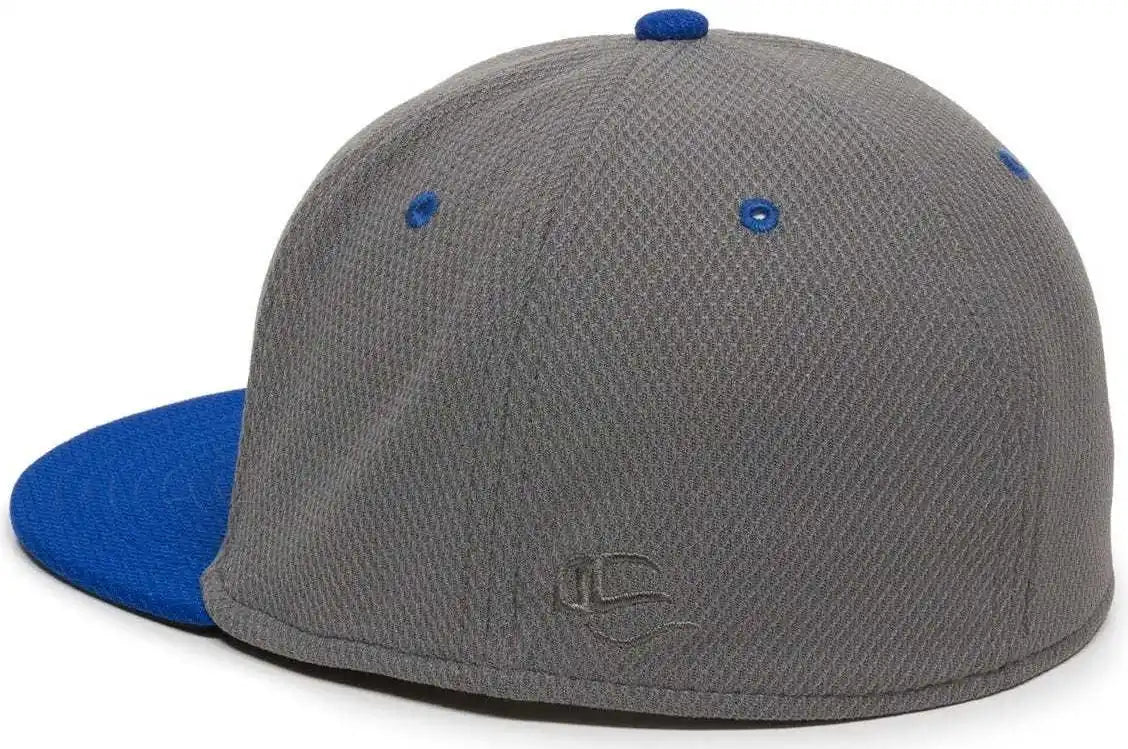 Oc Sports Cage25 Flexible Fitting Cap - Graphite Royal