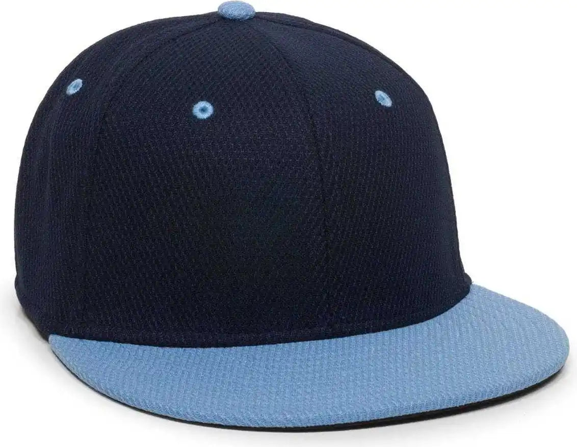 Oc Sports Cage25 Flexible Fitting Cap - Navy Columbia Blue - 6 3/8’’ - 3/4’’