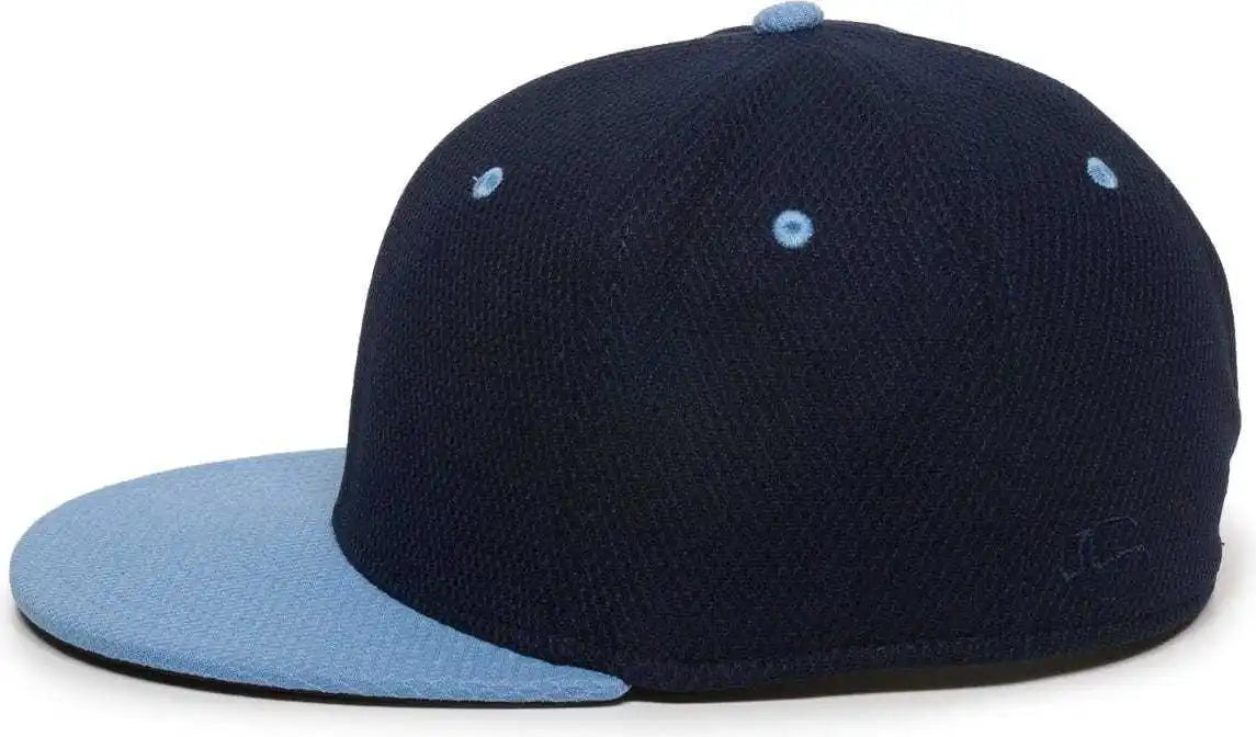 Oc Sports Cage25 Flexible Fitting Cap - Navy Columbia Blue