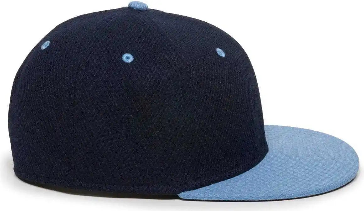 Oc Sports Cage25 Flexible Fitting Cap - Navy Columbia Blue