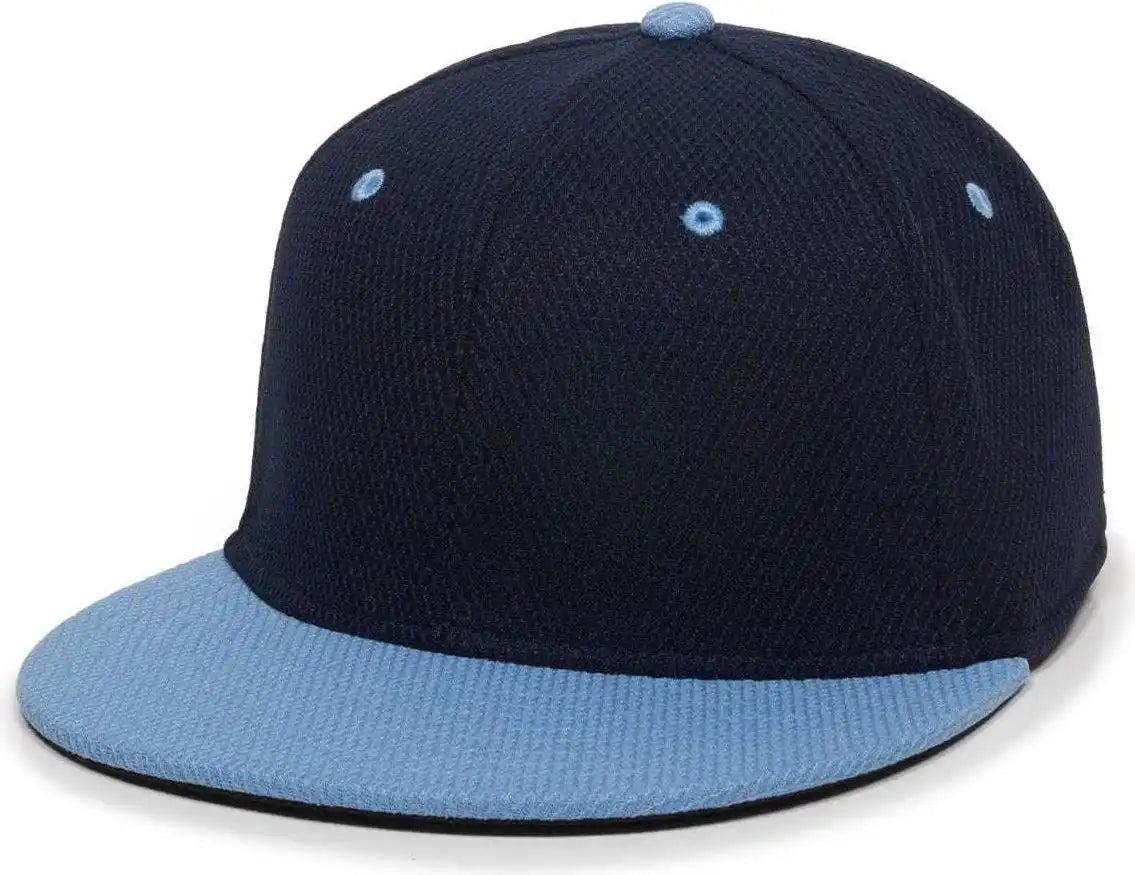 Oc Sports Cage25 Flexible Fitting Cap - Navy Columbia Blue