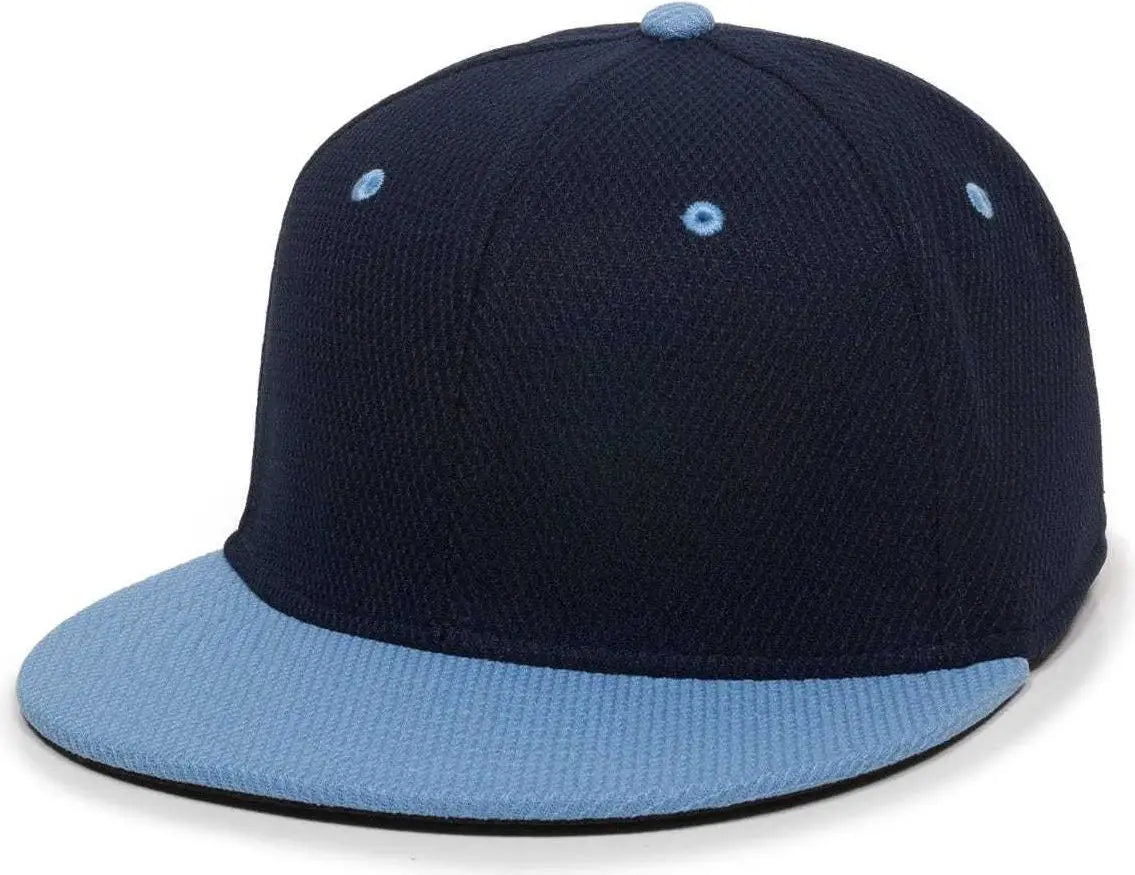 Oc Sports Cage25 Flexible Fitting Cap - Navy Columbia Blue