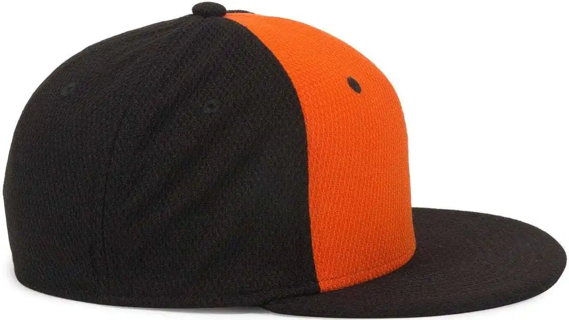 Oc Sports Cage25 Flexible Fitting Cap - Orange Black