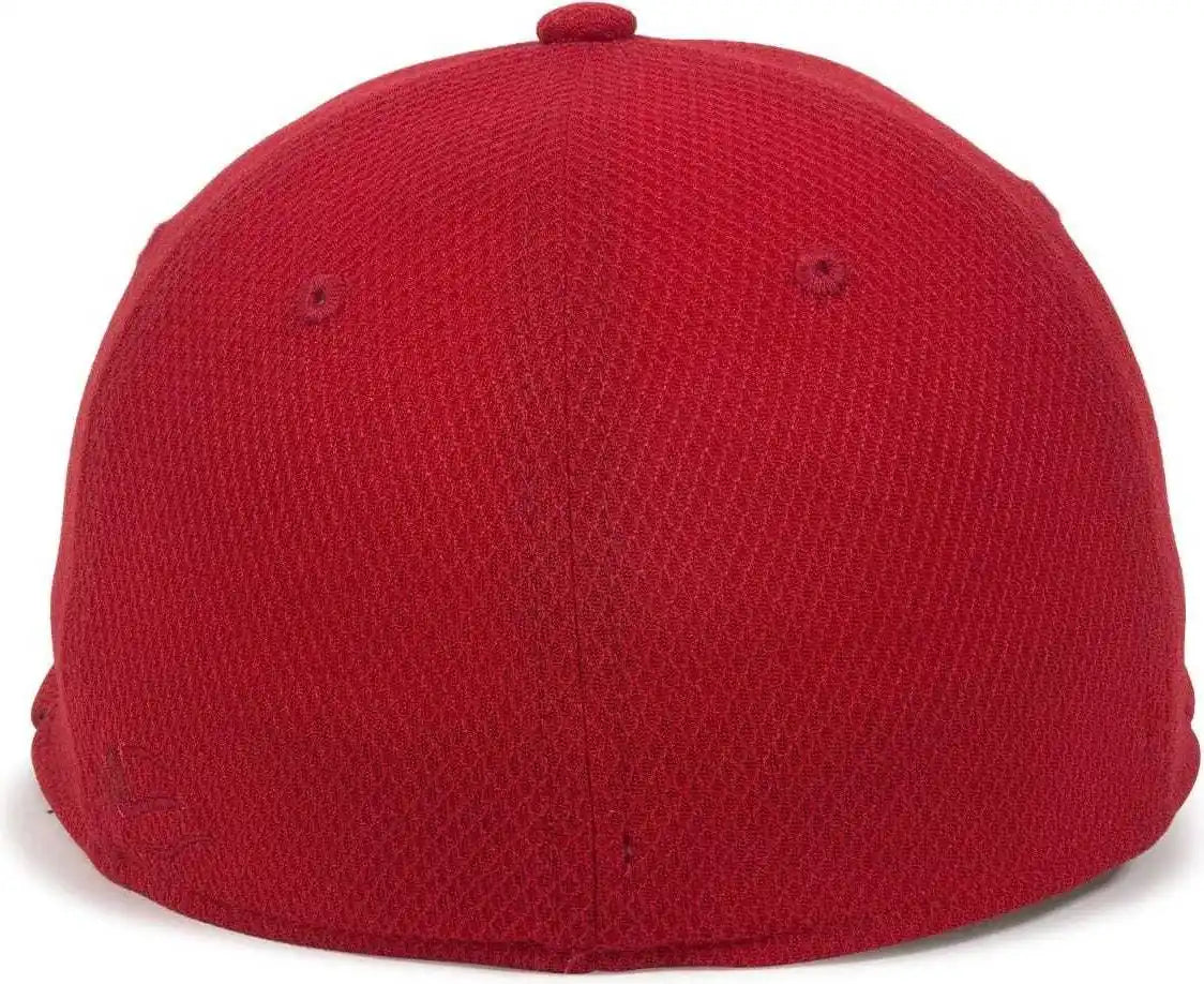 Oc Sports Cage25 Flexible Fitting Cap - Red