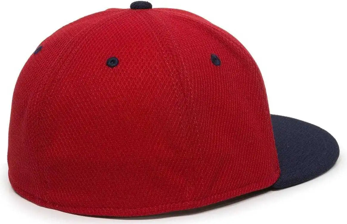 Oc Sports Cage25 Flexible Fitting Cap - Red Navy