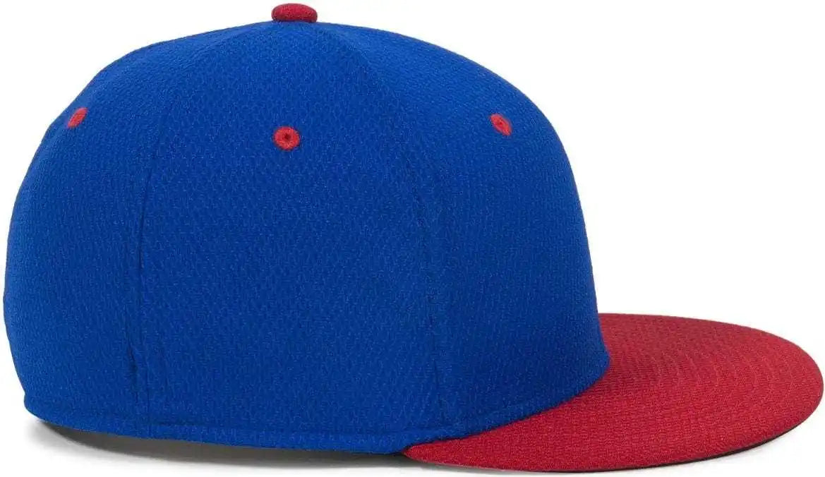 Oc Sports Cage25 Flexible Fitting Cap - Royal Red