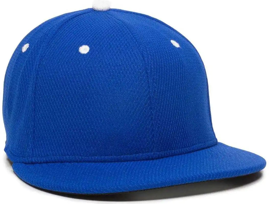 Oc Sports Cage25 Flexible Fitting Cap - Royal White - 6 3/8’’ - 3/4’’
