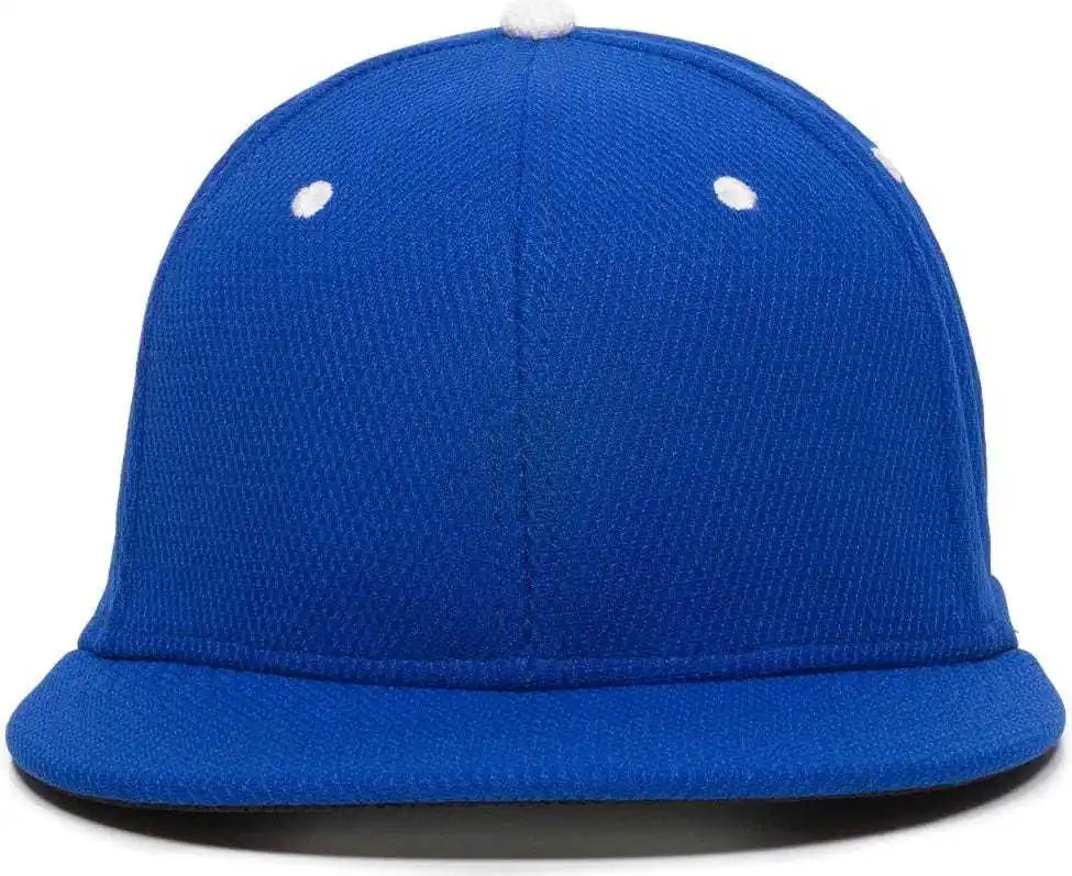 Oc Sports Cage25 Flexible Fitting Cap - Royal White