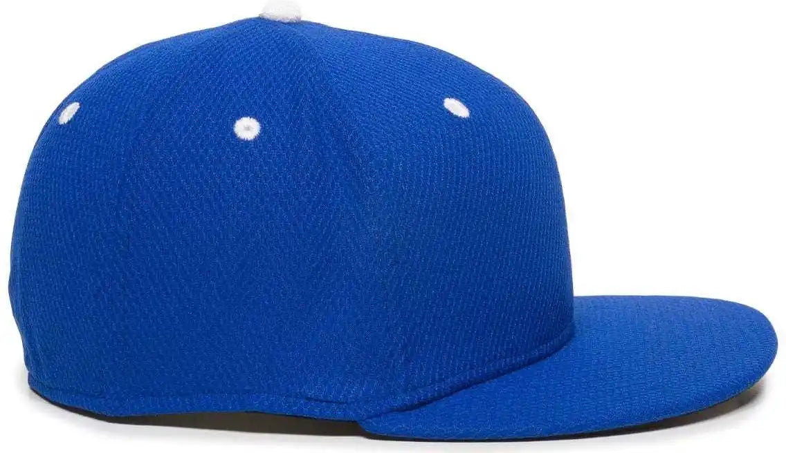 Oc Sports Cage25 Flexible Fitting Cap - Royal White