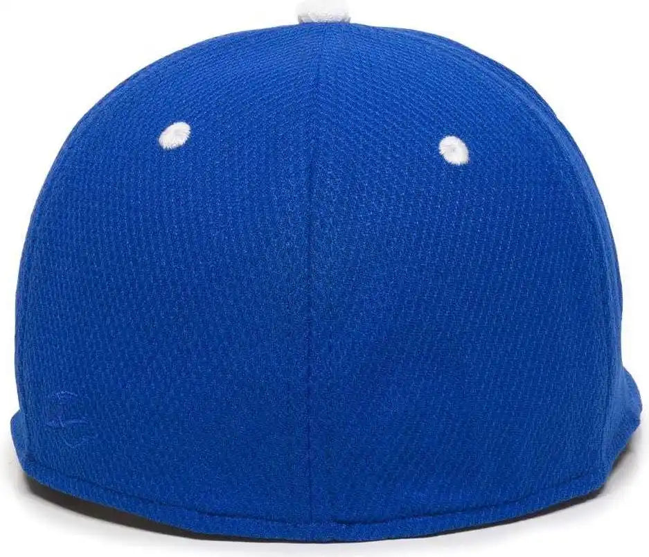 Oc Sports Cage25 Flexible Fitting Cap - Royal White