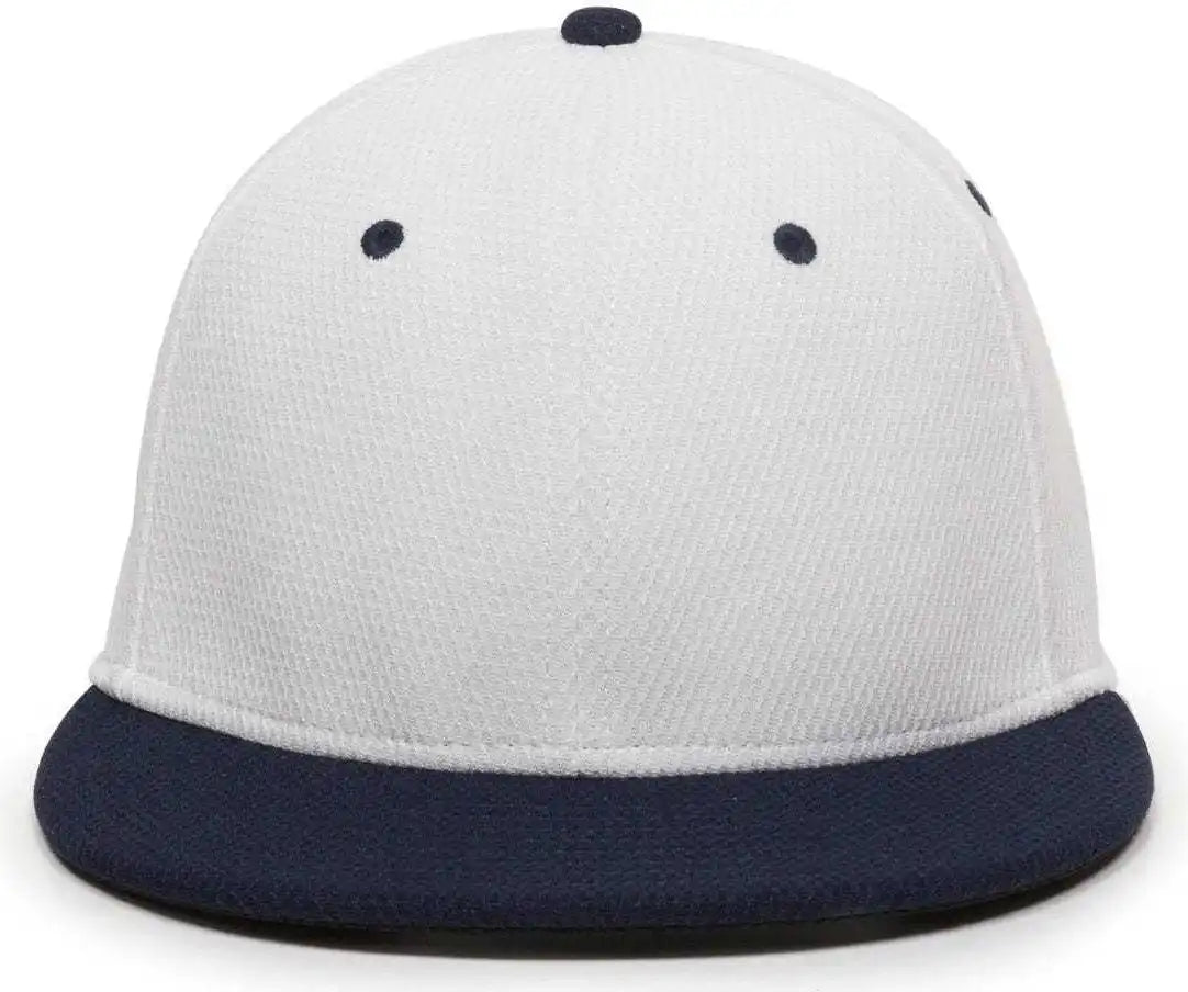Oc Sports Cage25 Flexible Fitting Cap - White Navy