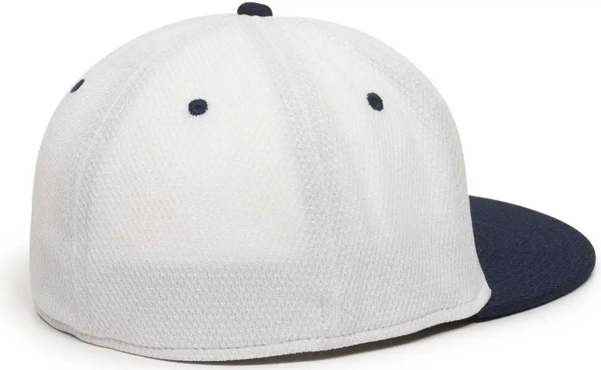 Oc Sports Cage25 Flexible Fitting Cap - White Navy